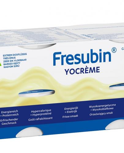 FRESUBIN YOCREME O smaku cytrynowym, 4 x 125 g