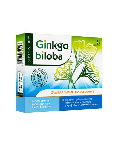 Ginkgo Biloba 60, tabletek