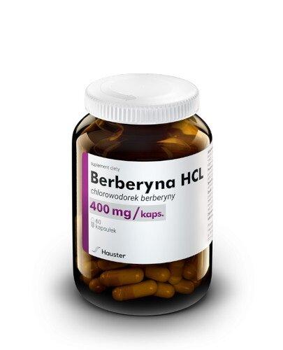 Hauster Berberyna HCL 400mg, 60 kapsułek