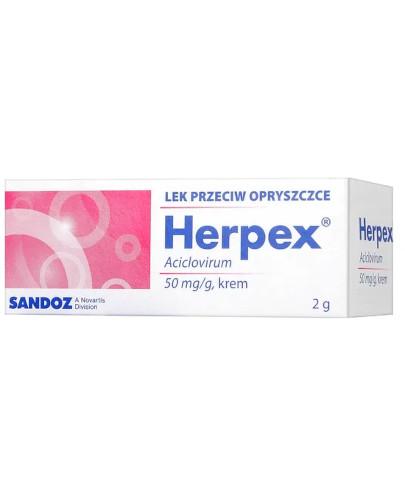 Herpex Krem 50 mg/g, 2 g