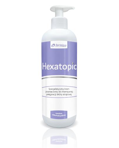 Hexatopic, krem przeznaczony do intensywnej pielęgnacji skóry atopowej specjalistyczny, 500 ml