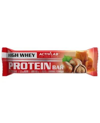 High Whey Protein Bar Baton orzechowo-karmelowy, 1 sztuka