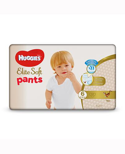 Huggies Elite Soft 6 Pieluchomajtki 15-26 kg, 32 sztuki