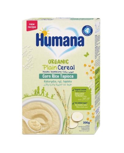 Humana Organic Kaszka bezmleczna, kukurydza, ryż, tapioka, 200 g