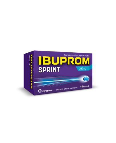 Ibuprom Sprint, 40 kapsułek miękkich