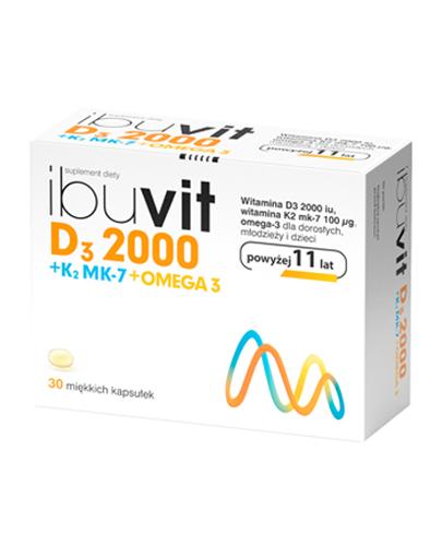 Ibuvit D3 2000 K2 Mk 7 Omega 3 30 Kaps