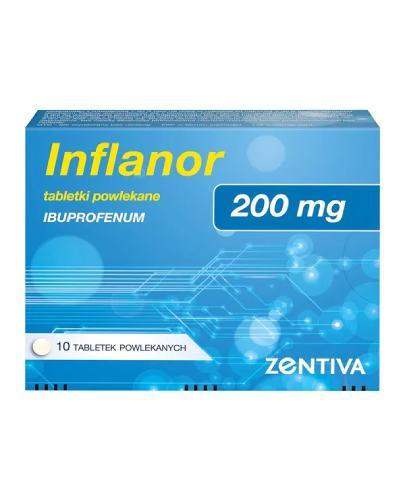 Inflanor 200 mg, 10 tabletek