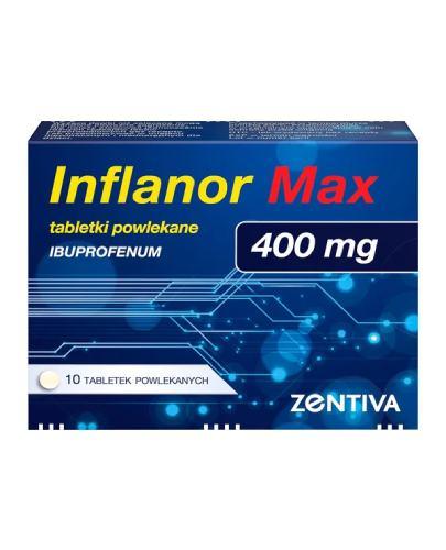 Inflanor Max 400 mg, 10 tabletek