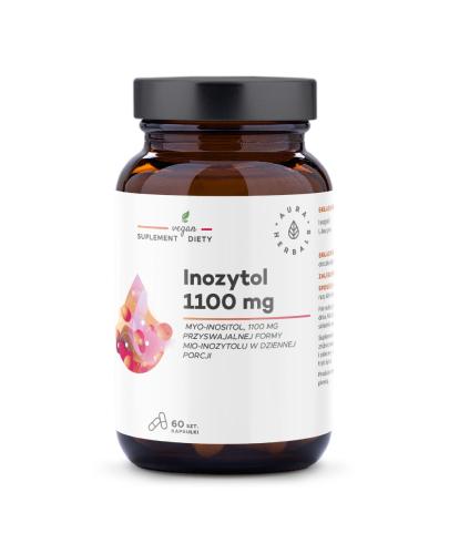 Inozytol 1100 mg Myo-Inositol, 60 kapsułek