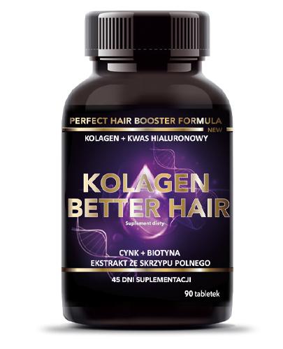 Intenson Kolagen Better Hair, 90 tabl., cena, wskazania, właściwości