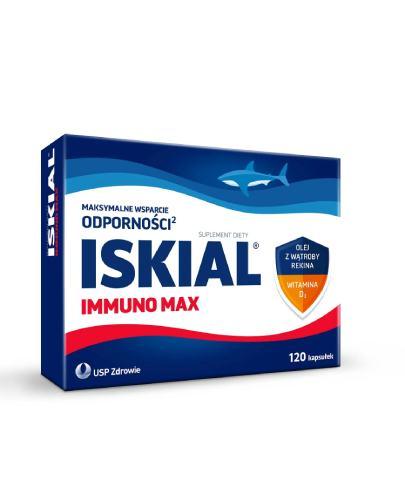 ISKIAL IMMUNO MAX, 120 kapsułek