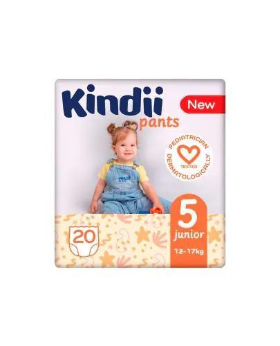 Kindii junior pieluchomajtki rozmiar 5 (12-17 kg), 20 sztuk