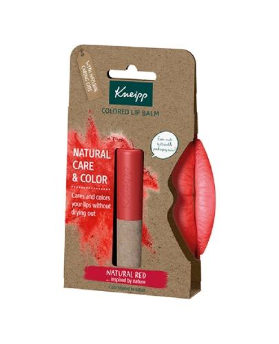 Kneipp Koloryzujący balsam do ust Natural Red, 3,5 g