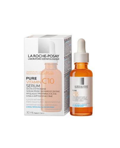 La Roche Posay Pure Vitamin C Serum skoncentrowane przeciwzmarszczkowe z czystą witaminą C, 30 ml, cena, opinie, wskazania