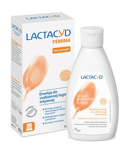 LACTACYD FEMINA Emulsja do codziennej higieny intymnej - 200 ml