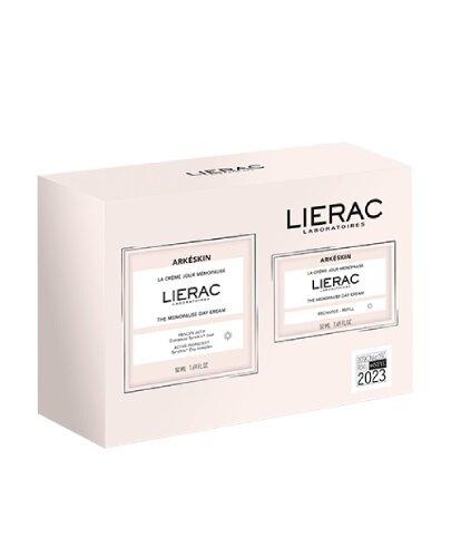 Lierac Arkeskin zestaw krem na dzień w okresie menopauzy 50 ml + refill 50 ml [ZESTAW]