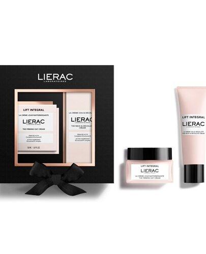 Lierac Lift Integral Zestaw Xmass Ujędrniający krem na dzień do twarzy i szyi, 50 ml + Ujędrniający krem-żel do szyi i dekoltu, 50 ml