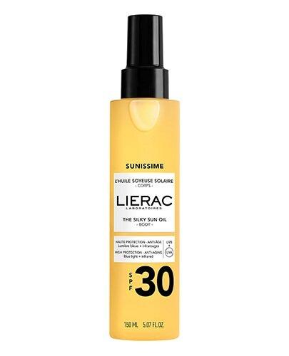 Lierac Sun Olejek SPF30, 150 ml + LIERAC SUNISSIME SPF 50+, 25 ml