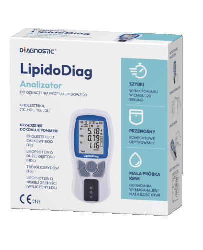 LipidoDiag Analizator do oznaczenia profilu lipidowego, 1 sztuka