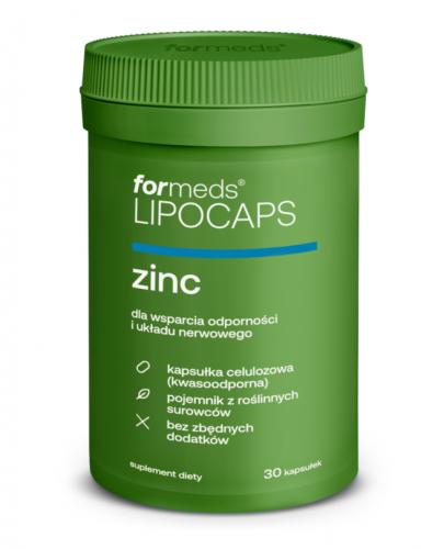 LIPOCAPS zinc, 30 kapsułek