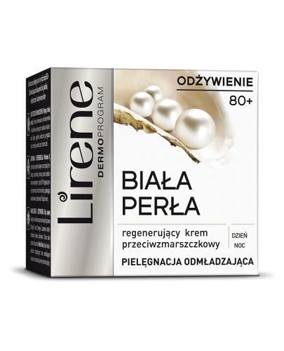 Lirene Biała Perła Regenerujący krem przeciwzmarszczkowy 80+ - 50 ml - cena, opinie, właściwości 