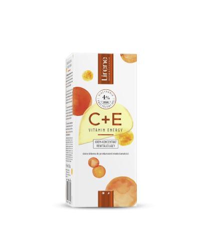 Lirene C+E Vitamin Energy Krem-koncentrat rewitalizujący na dzień/noc, 40 ml