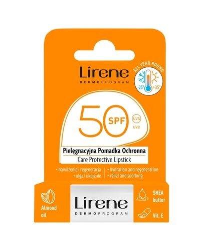 Lirene Pielęgnacyjna pomadka ochronna do ust SPF 50 4,6 g