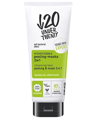 Lirene Under Twenty Oczyszczający peeling-maska 2w1, 100 ml