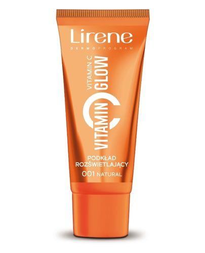 Lirene Vitamin C Glow podkład rozświetlający 001 Natural 30 ml