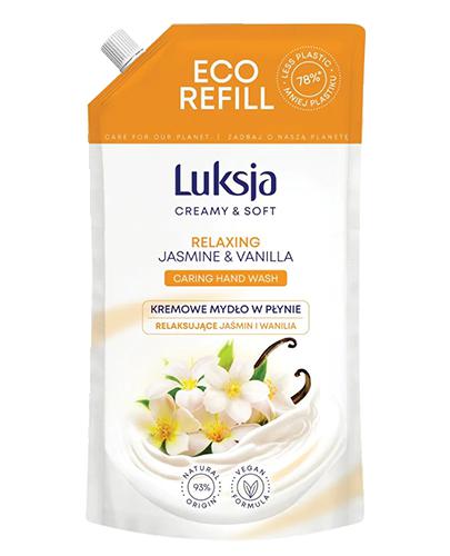 Luksja Relaxing Jasmine & Vanilla Mydło w płynie zapas, 400 ml, cena, opinie, właściwości.