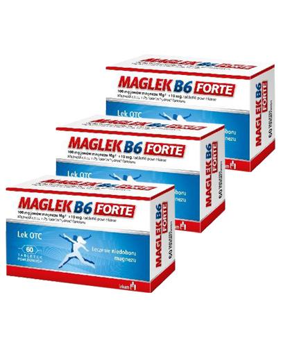 Maglek B6 Forte, 3 x 60 tabletek