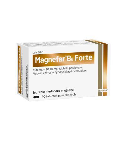 Magnefar B6 Forte, 90 tabletek