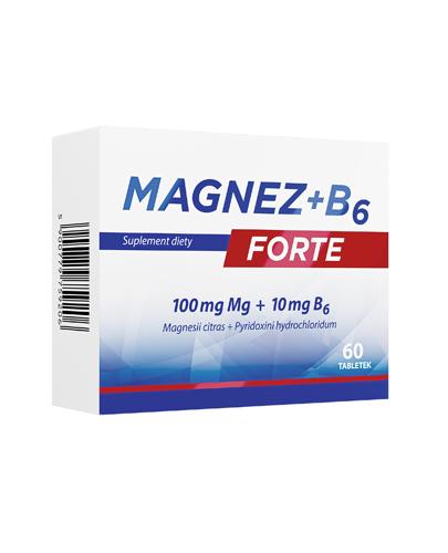 Magnez + B6 Forte, 60 tabletek