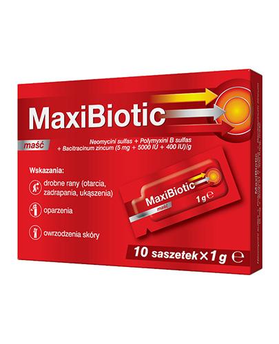 Maxibiotic Maść 10 Sasz