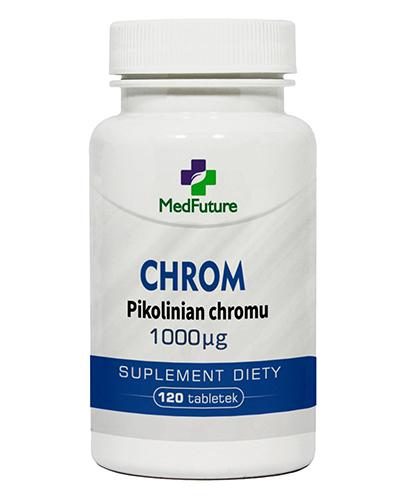 MedFuture Chrom 1000 mcg, 120 tabl., cena, opinie, właściwości  