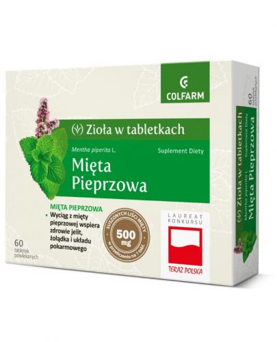 Colfarm Mięta Pieprzowa, 60 tabletek