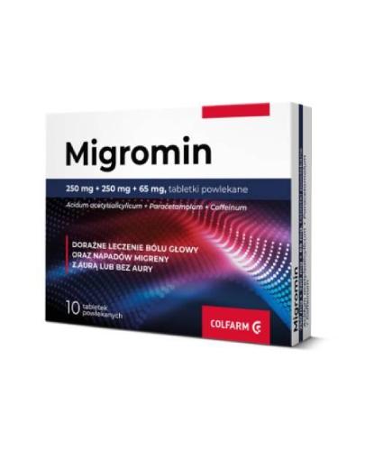 Migromin, 10 tabletek