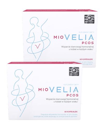 Miovelia PCOS, 2 x 60 kapsułek