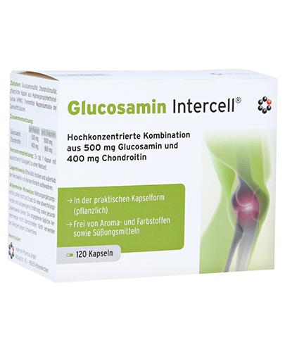 Mitopharma Glucosamin Intercell - 120 kaps. - cena, opinie, właściwości