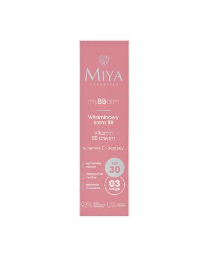 MIYA myBBalm Witaminowy krem BB SPF 30 03 beige, 30 ml