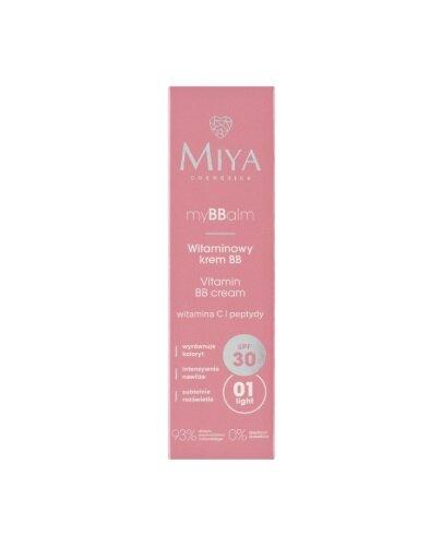 MIYA myBBalm Witaminowy krem BB SPF30 01 light, 30 ml