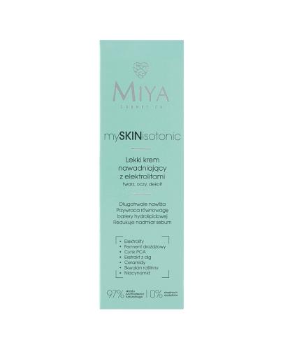 Miya mySKINisotonic Lekki Krem nawadniający z elektrolitami, 40 ml