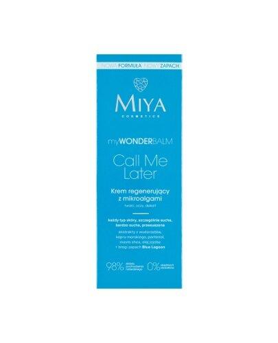 MIYA myWONDERBALM Call Me Later Krem regenerujący z mikroalgami, 75 ml