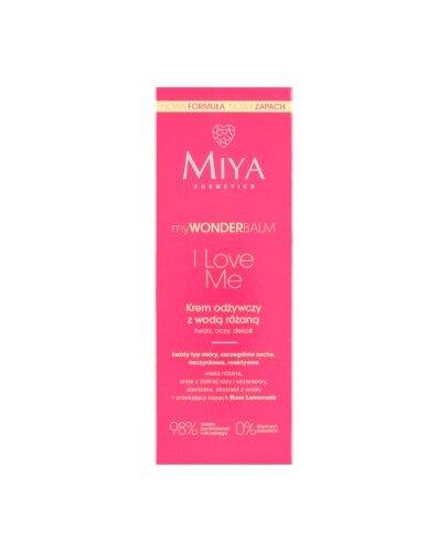 MIYA myWONDERBALM I Love Me Krem odżywczy z wodą różaną, 75 ml