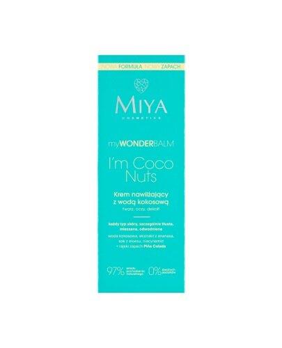 MIYA myWONDERBALM I'm Coco Nuts Krem nawilżający z wodą kokosową, 75 ml