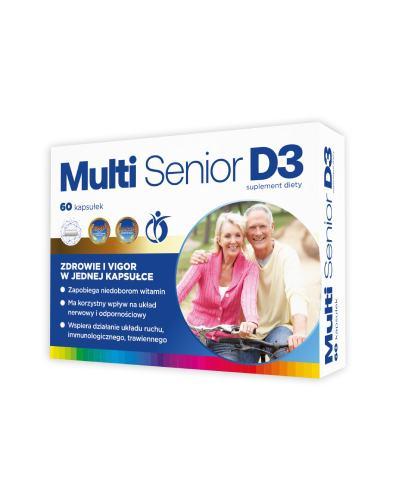 Multi Senior D3, 60 kapsułek