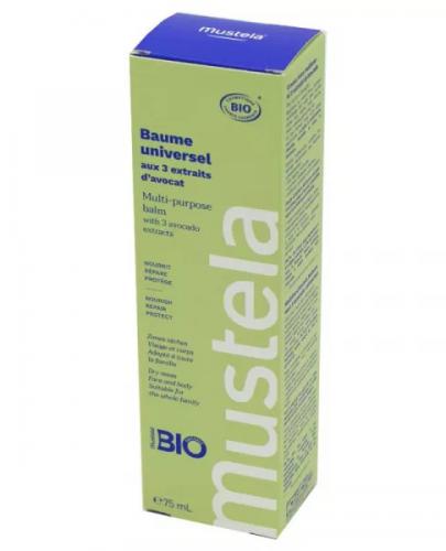 Mustela Bio Multifunkcyjny Balsam z 3 ekstraktami z awokado, 75 ml cena, opinie, właściwości