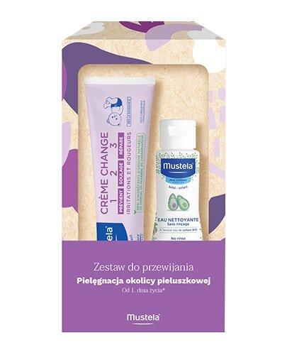 Mustela Zestaw do przewijania pielęgnacja okolicy pieluszkowej od 1. dnia życia