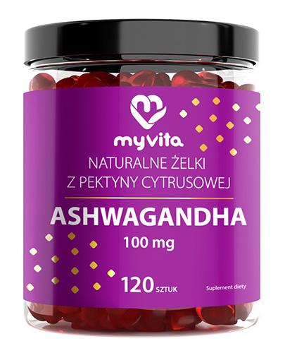 MyVita Ashwagandha Żelki, 120 sztuk