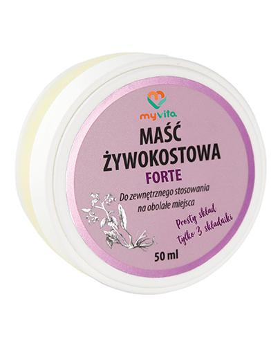 MyVita Maść żywokostowa forte, 50 ml, cena, opinie, skład